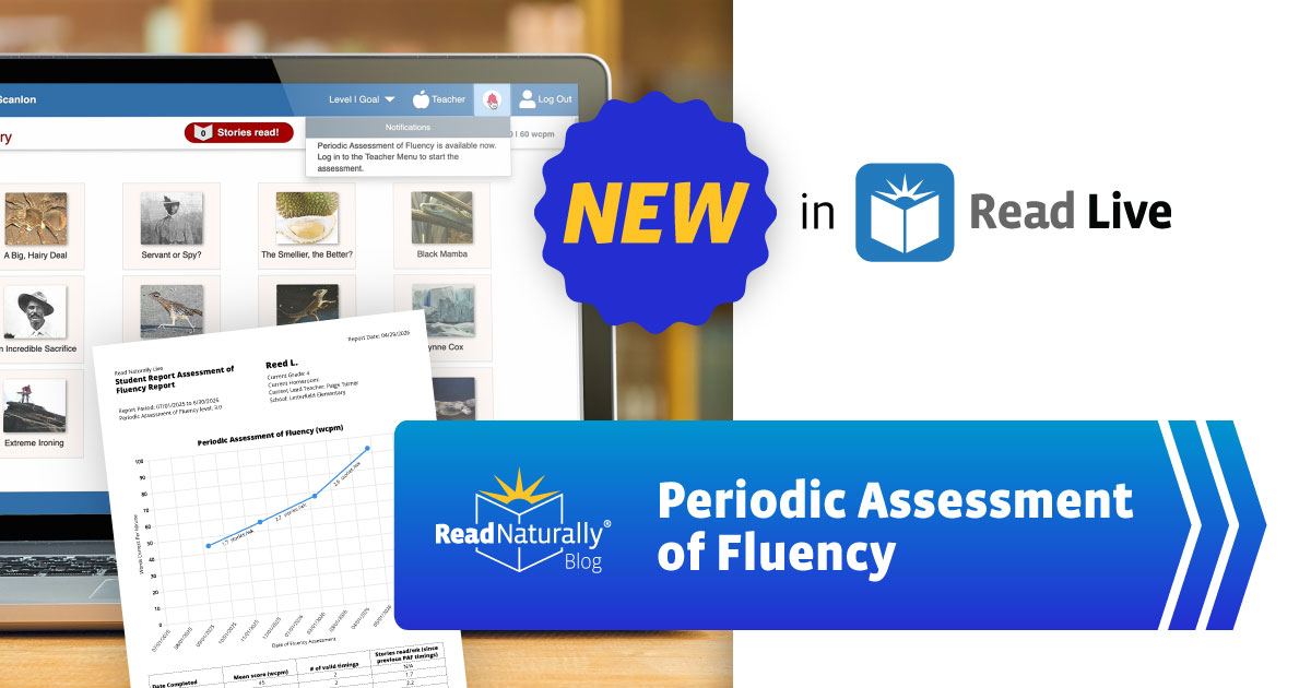 Periodic Assessment of Fluency