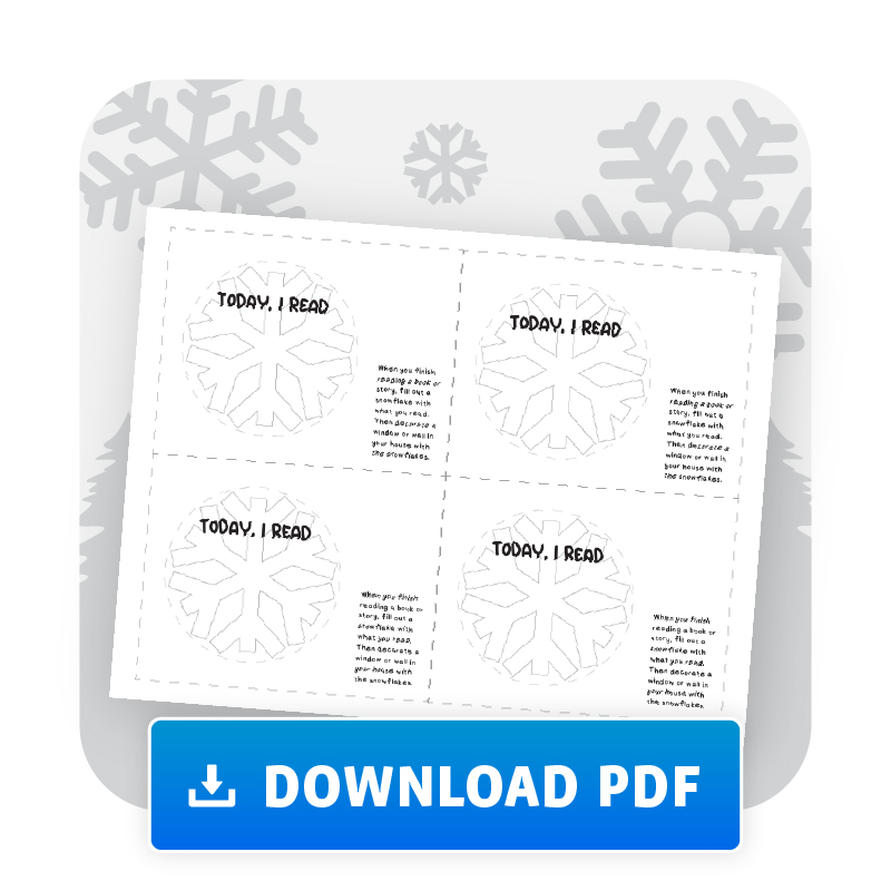 Download our Snowflake Wall Activity PDF